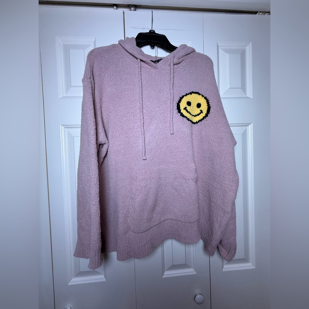 Blue B Collection Hooded smiley Top - Picture 6 of 10